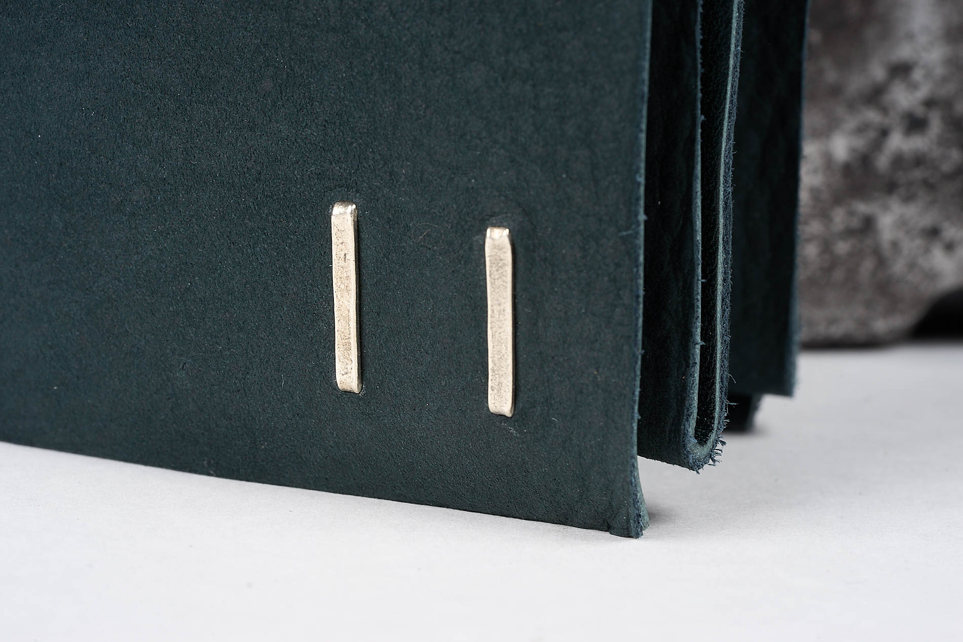 daniele basta leather and silver bags - DETAIL